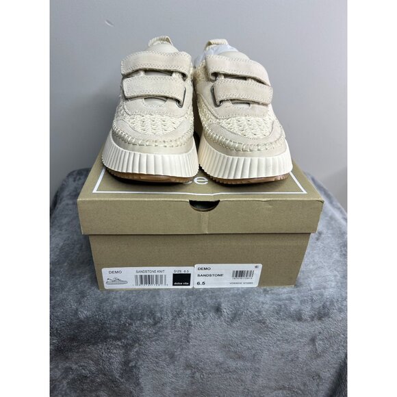 Dolce Vita Shoes - Dolen Sneakers Sandstone demo Knit Women’s shoes Sz 6.5